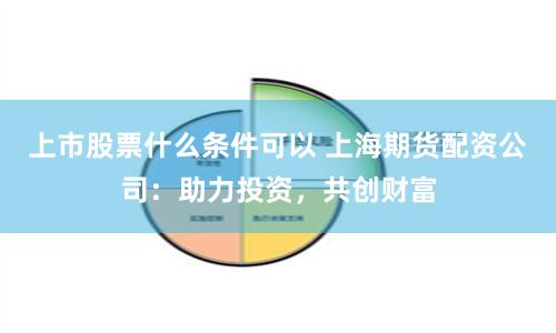 上市股票什么条件可以 上海期货配资公司：助力投资，共创财富